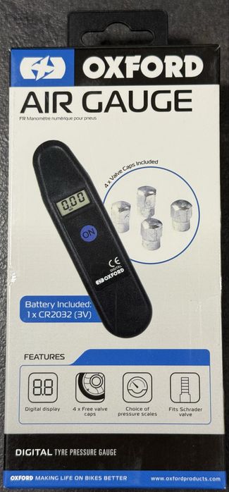 Oxford OX752 Air Gauge miernik ciśnienia manometr