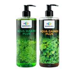 Zestaw nawozów do akwarium AQUA MAKRO + GAINER 2x 500ml