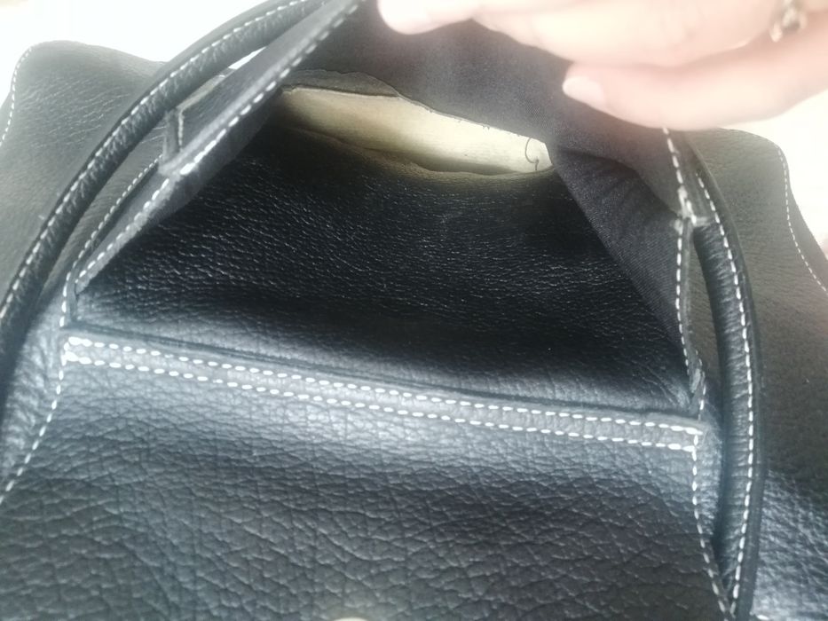 Czarna elegancka torba firmy Batycki