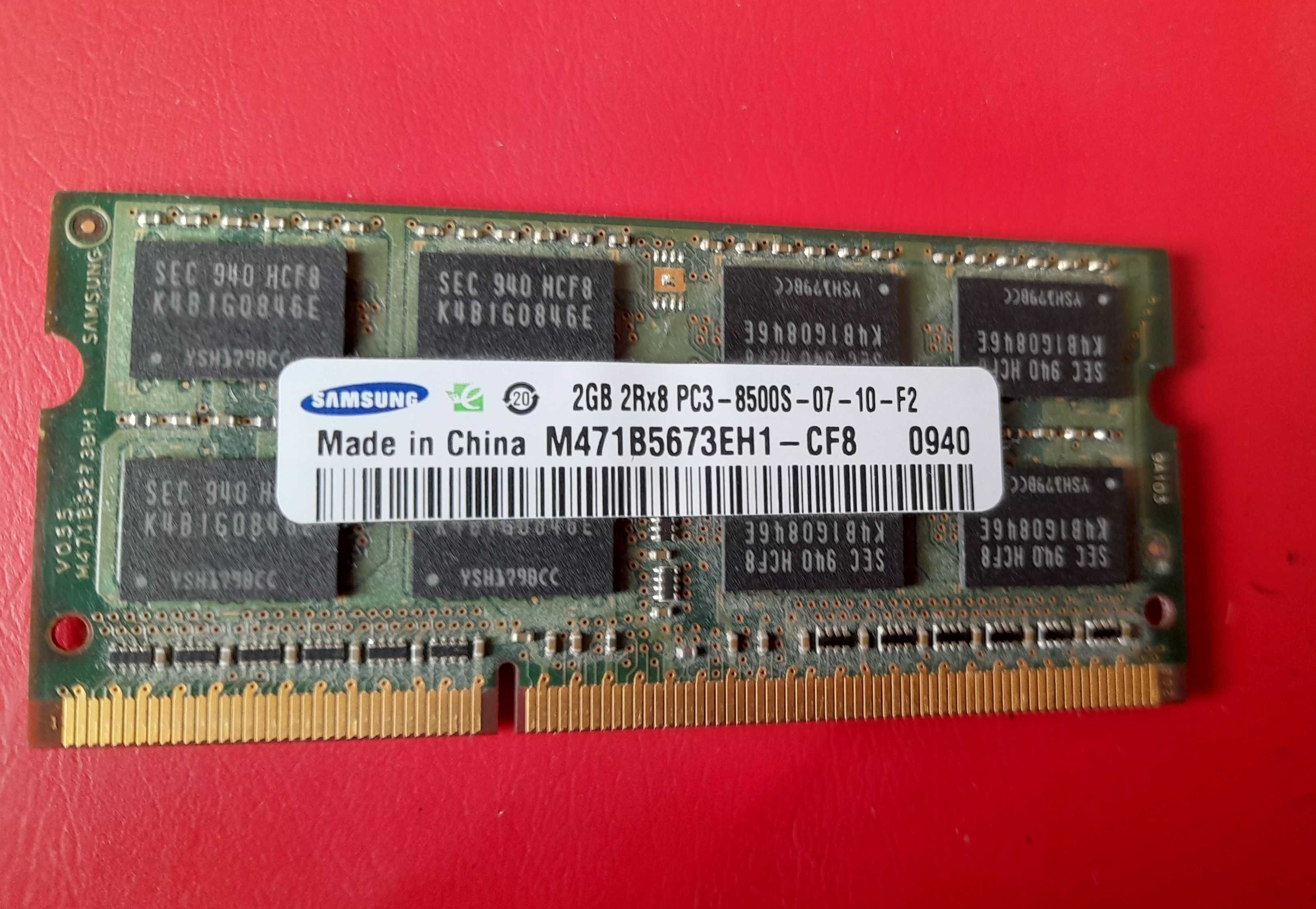 Плата оперативной памяти на 1 GB, DDR2