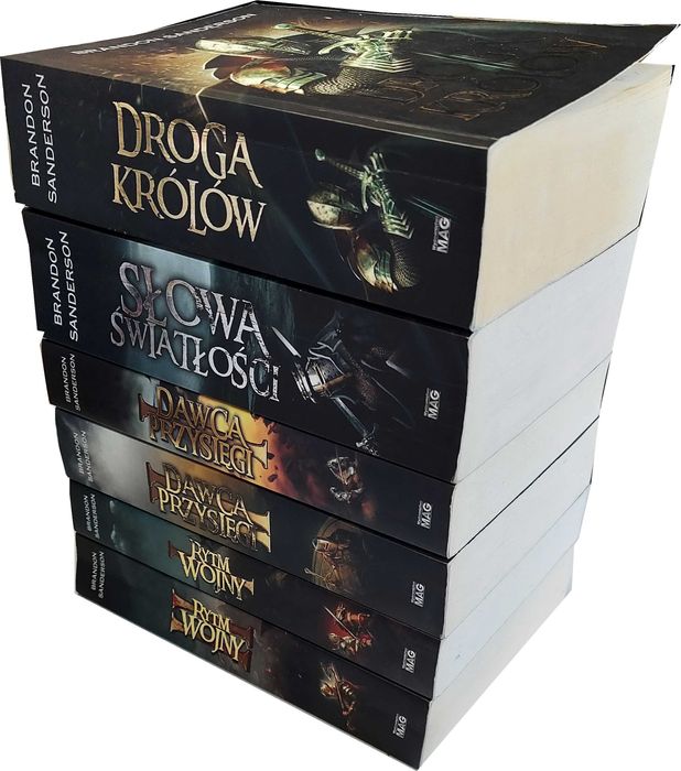 ARCHIWUM BURZOWEGO ŚWIATŁA 6 tomów - Brandon Sanderson
