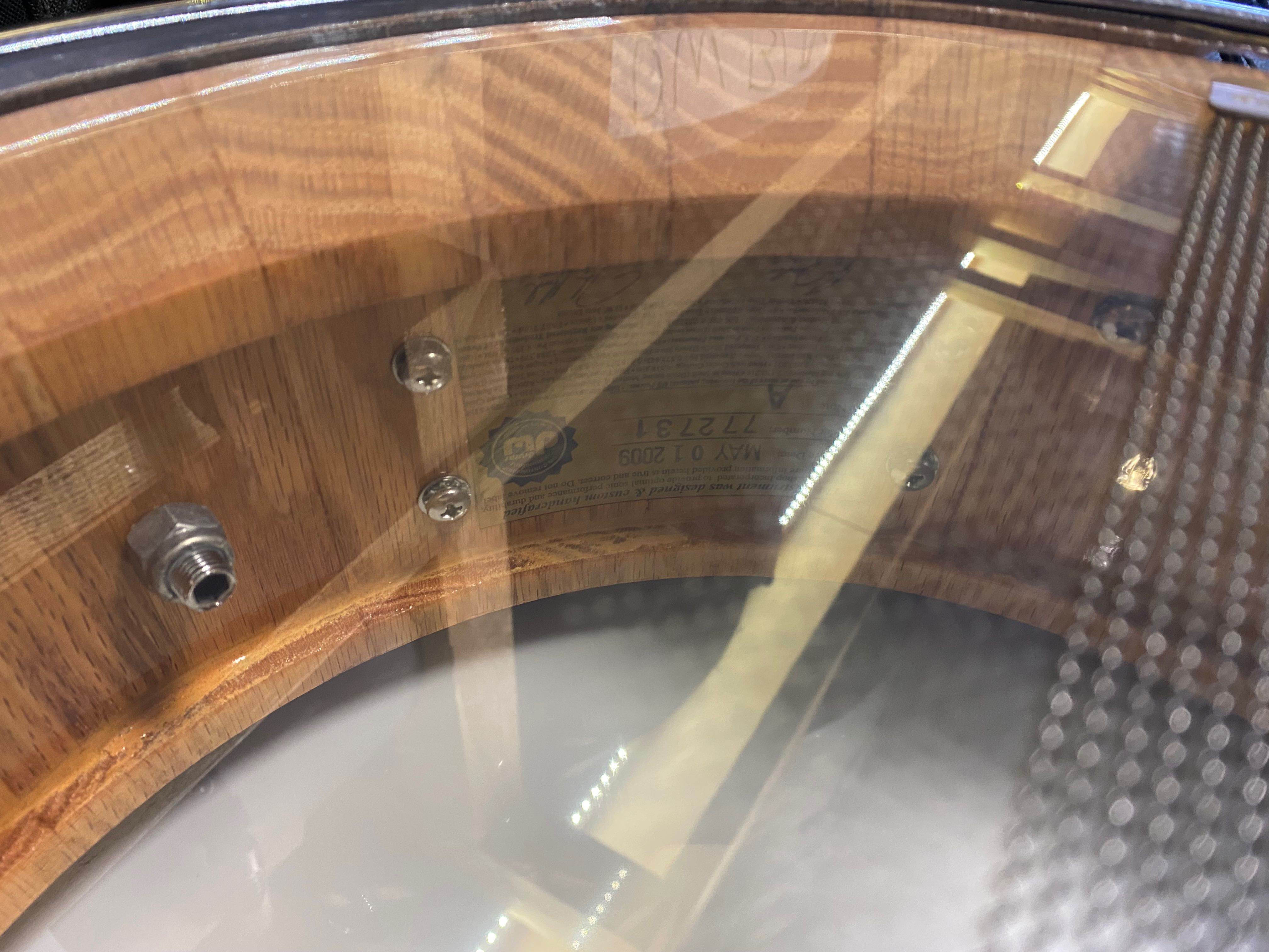 DW Collectors Solid Stave Oak 14x5,5 werbel