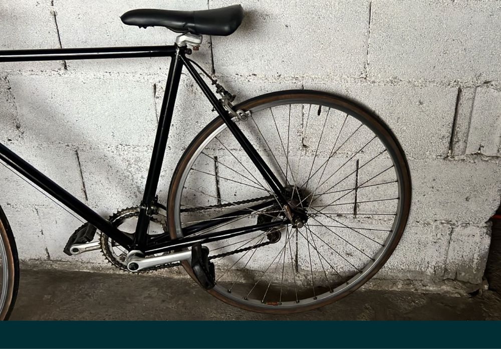 Bicicleta de corrida antiga