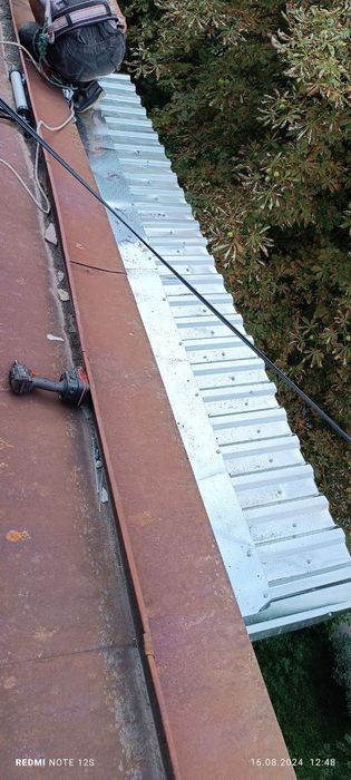 Ремонт крыши (даху) балкона. Кровельные (высотные) работы