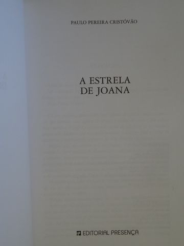 A Estrela de Joana de Paulo Pereira Cristóvão
