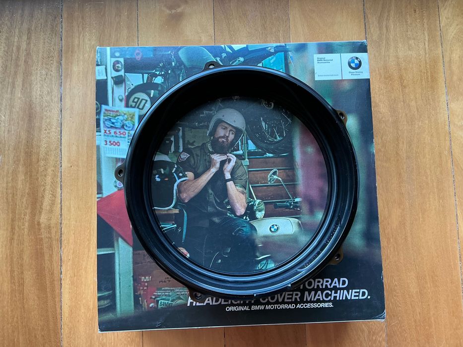 BMW Headlight Cover (Machined by Roland Sands Design)