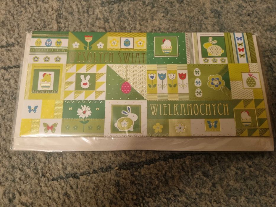 Kartki świąteczne Wielkanoc wielkanocne karnet zaproszenie