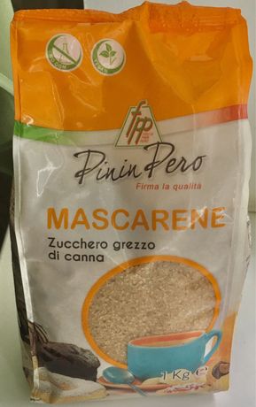 Цукор тростинний коричневий Pinin Pero Mascarene Zucchero grezzo 1кг