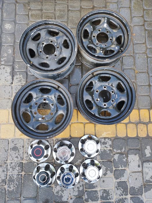 Felgi stalowe 16 opel Frontera monterey 139,7 dekielki trooper