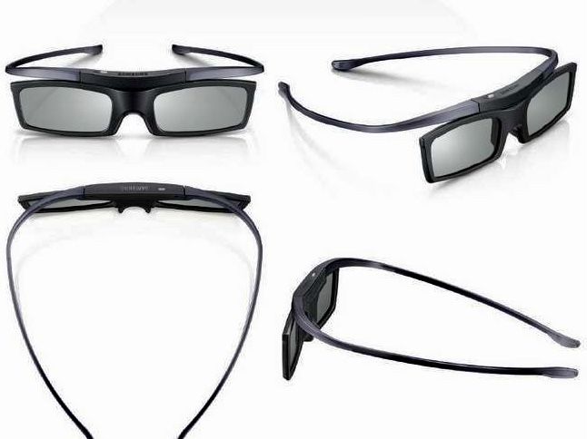 2 szt. Oryginalne Aktywne okulary 3D firmy Samsung