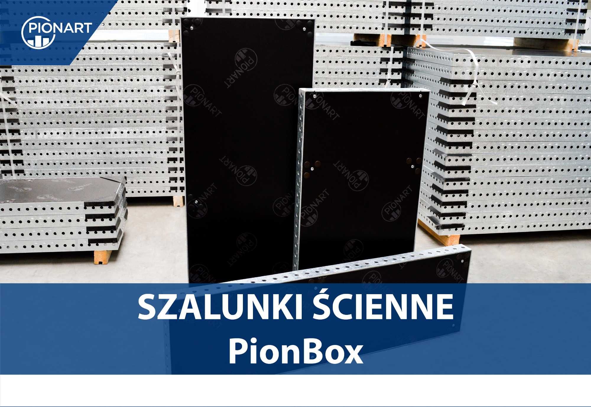Szalunek ścienny PionBox 100,8 m2 / h=120 cm (kompatybilny z Tekko)