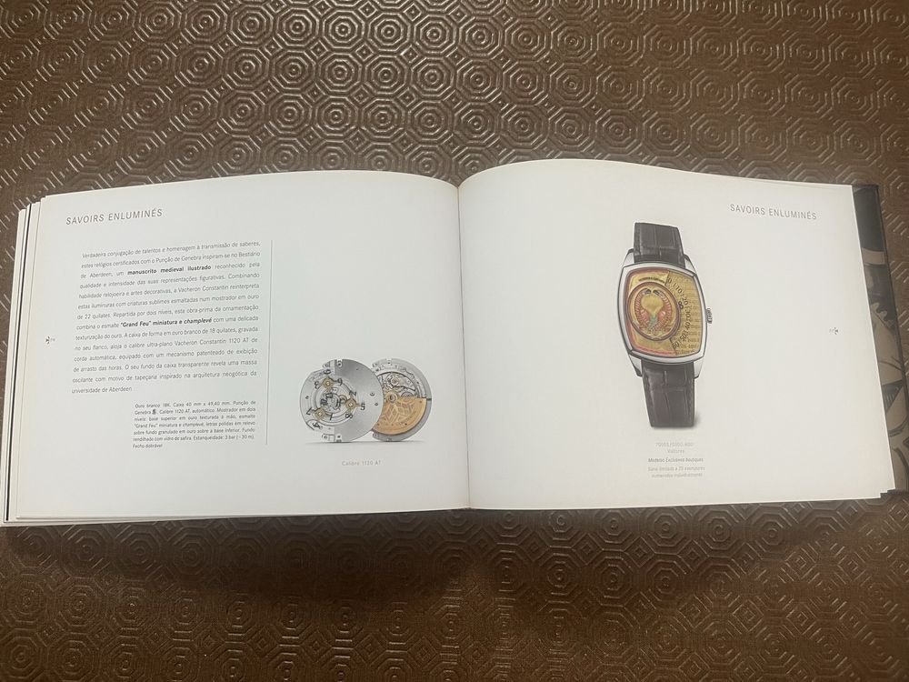Catálogo Relógios Vacheron Constantin“ As Coleções 2015/2016”