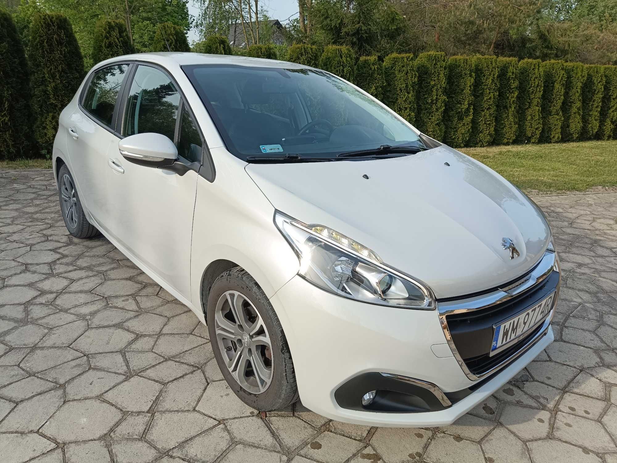 Peugeot 208 1.2 benzyna, 82 KM, Salon PL, Serwisowany, niski przebieg