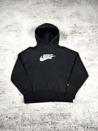 Bluza Nike męska z kapturem boxy hoodie czarna r. S