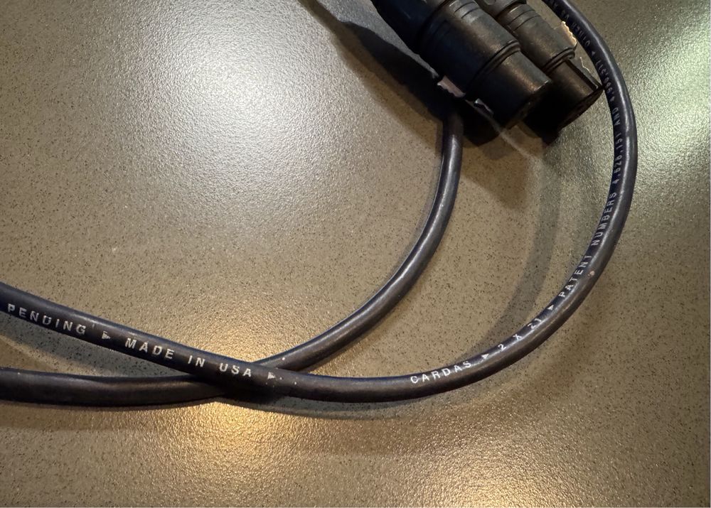 Cardas interkonekt 2x21 0,8m XLR