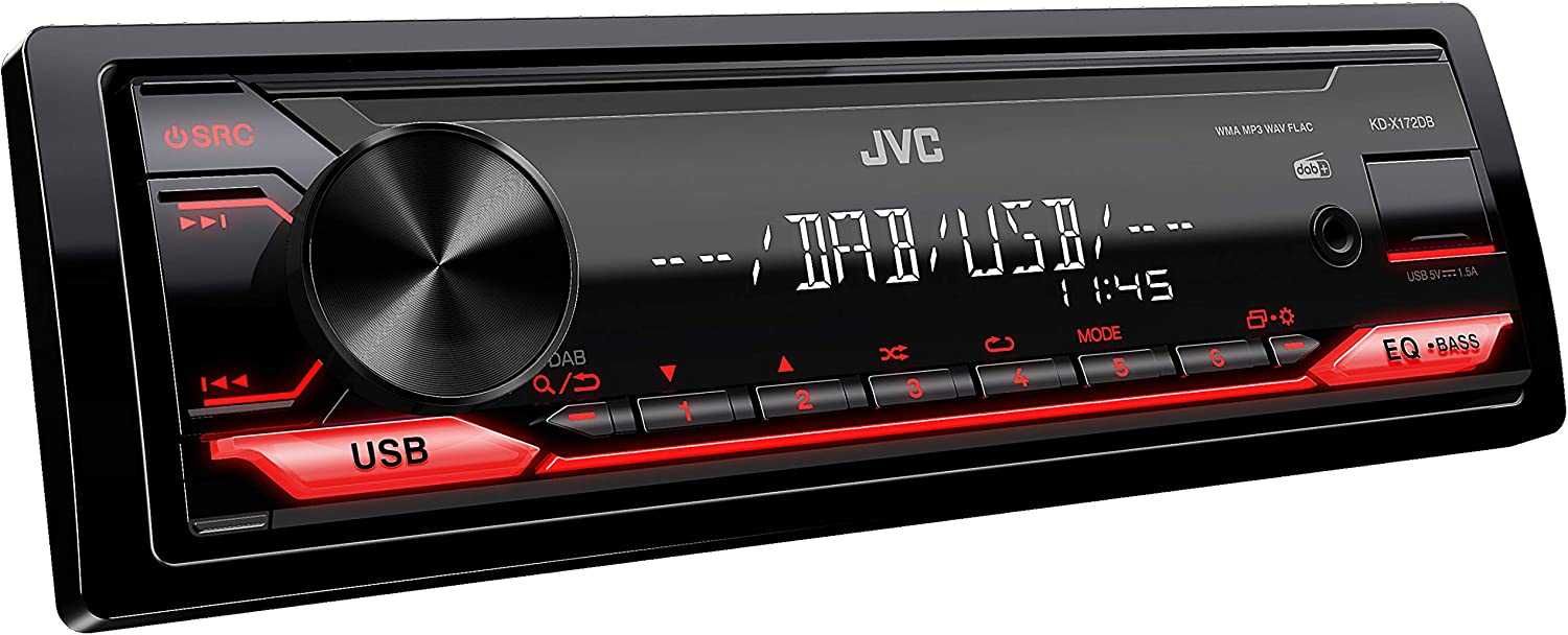 Radio samochodowe JVC USB DAB MP3 AUX