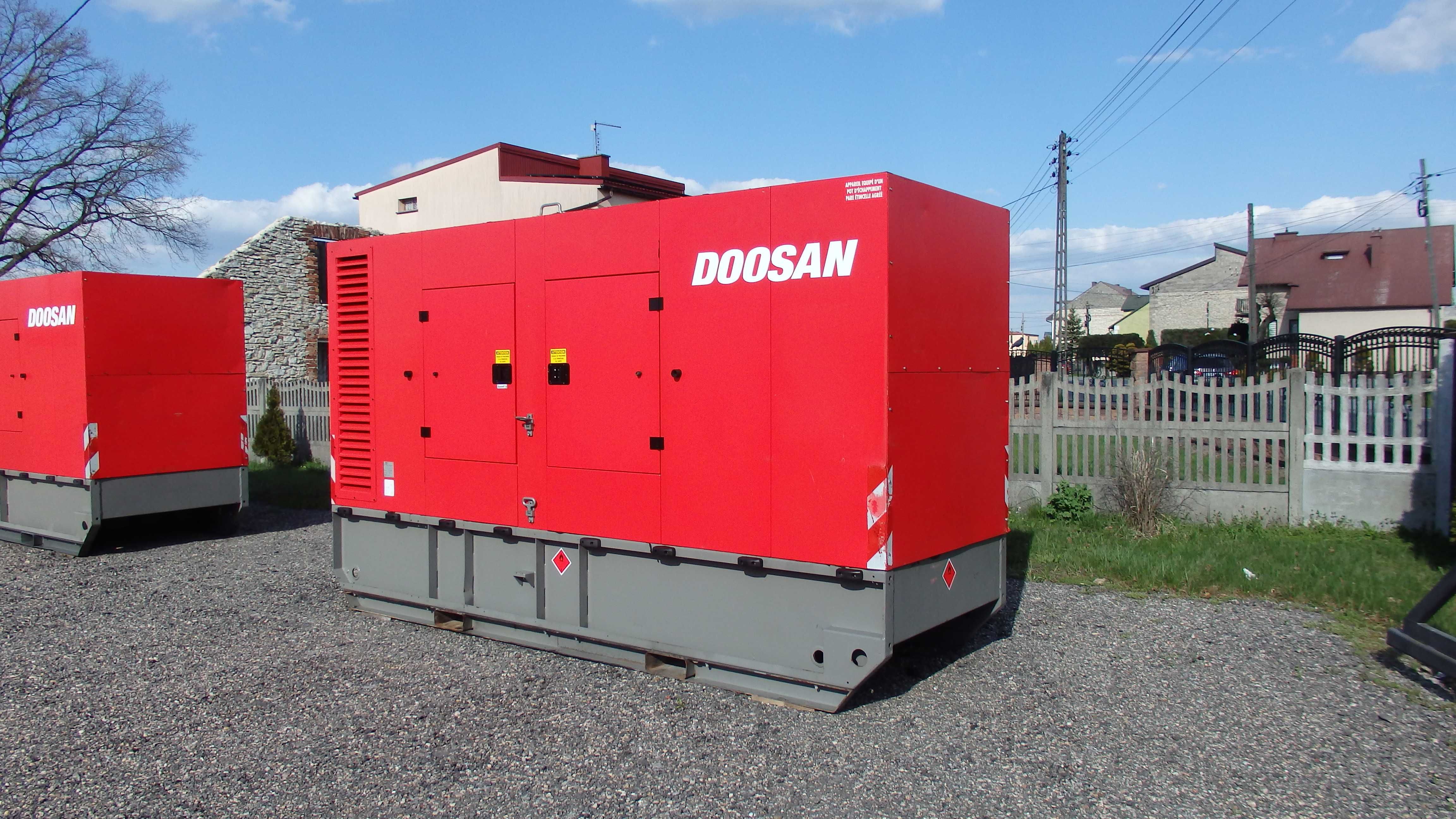 Agregat Prądotwórczy DOOSAN 255KVA CUMMINS