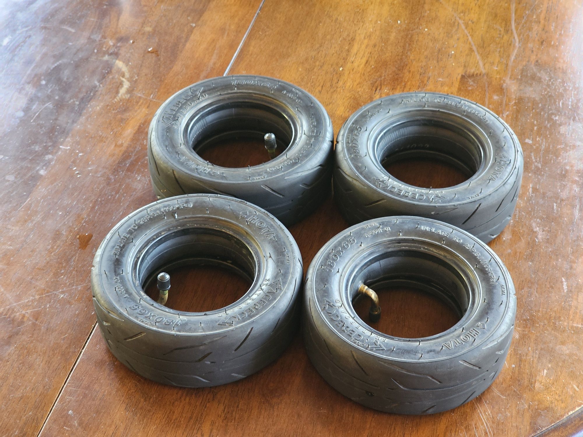 Покрышки Meepo Cyclone 165 x 65 / HOTA × Acedeck 180 x 65