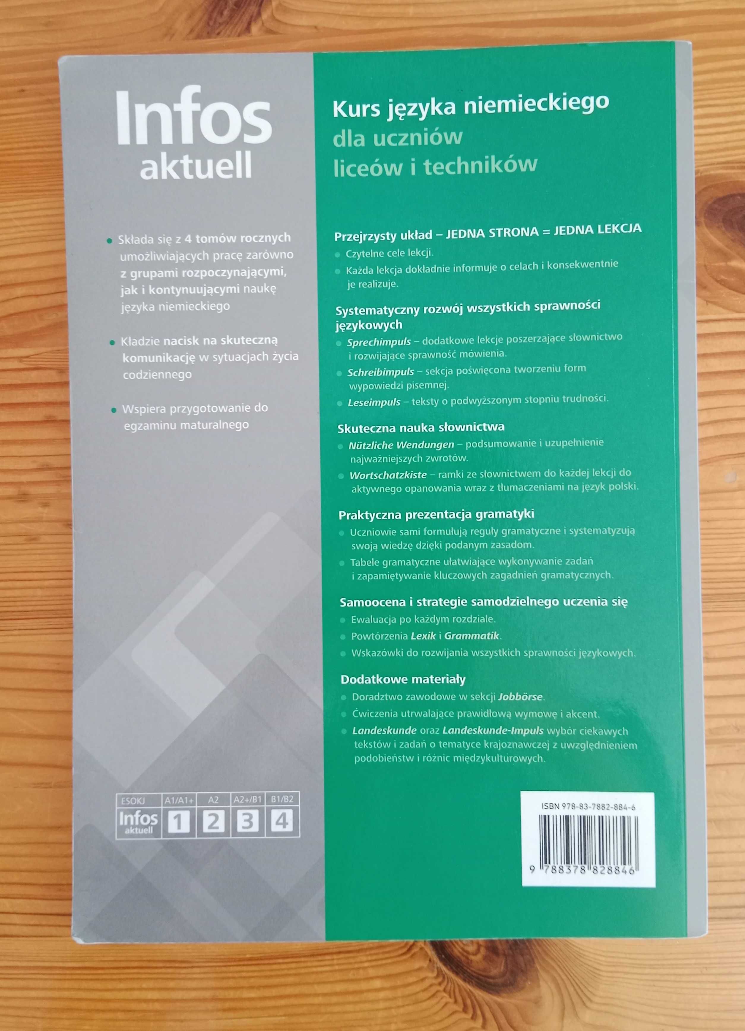 Infos Aktuell 3. Język niemiecki. Zeszyt ćwiczeń