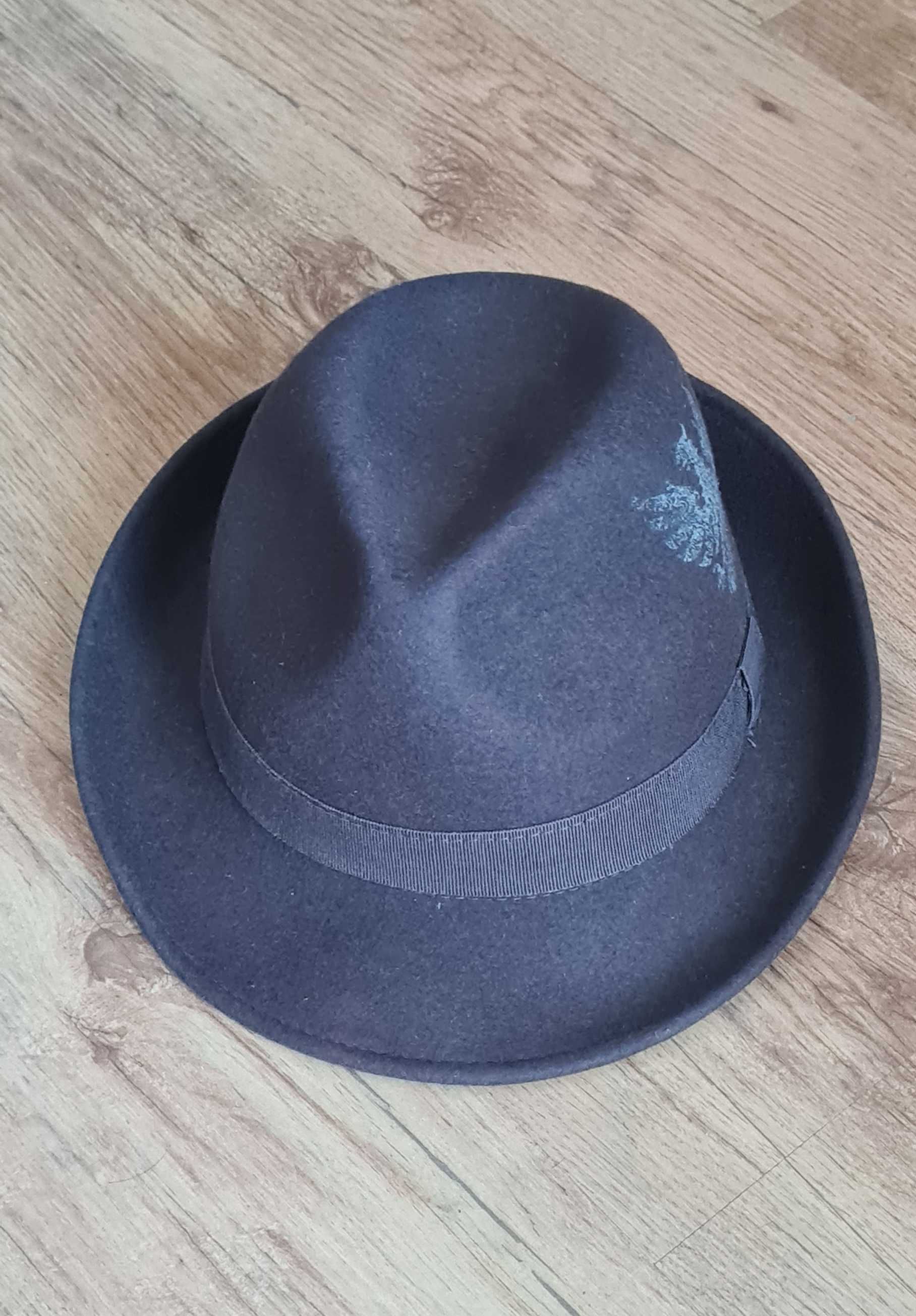 kapelusz wełniany M made in italy
