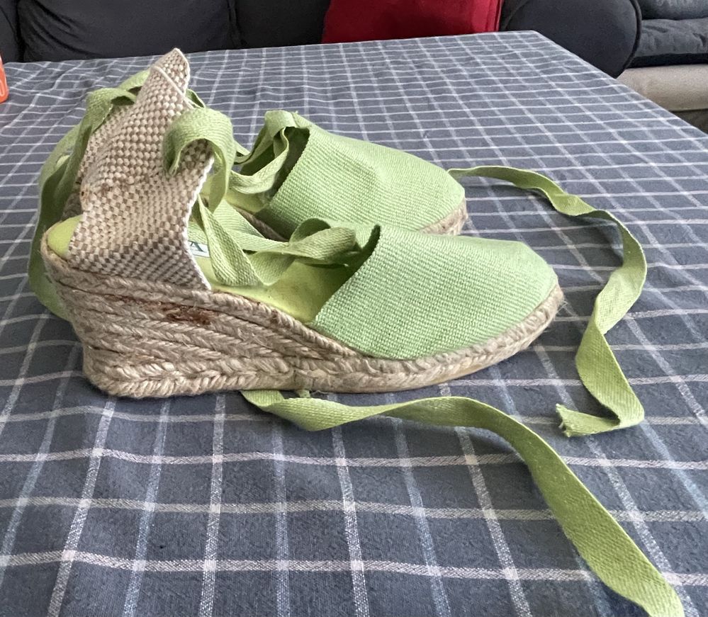 Włoskie espadryle Lorena r. 36
