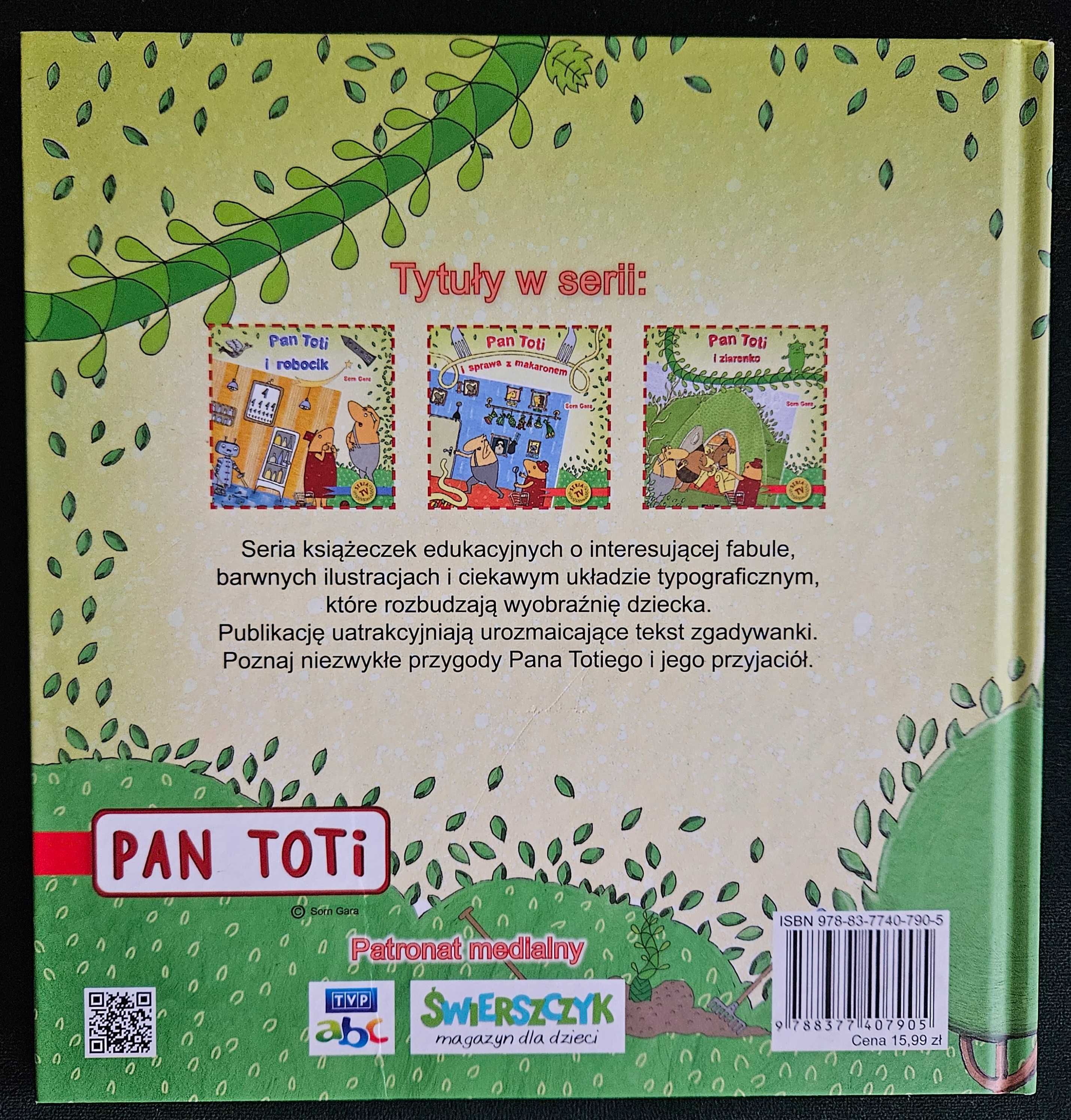 Pan Toti i ziarenko - książka dla dzieci