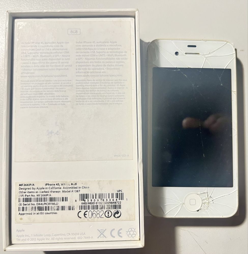 iPhone 4s para peças