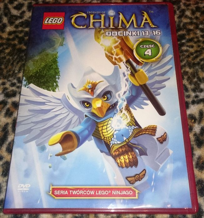 DVD Lego Legends Of CHIMA Lego Chima oryginalne część 4 CN nowe folia