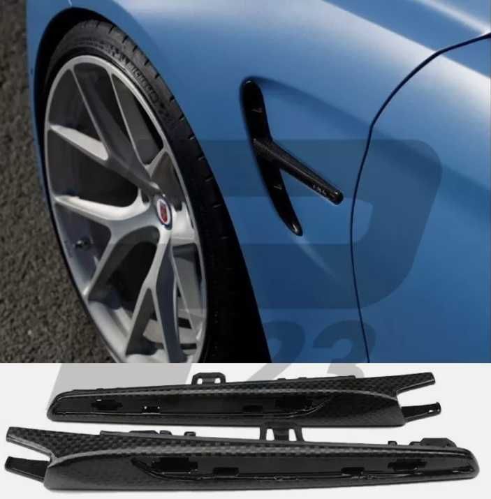 Nakładki Na Błotniki Skrzela BMW M3 M4 F80 F82 F83 CARBON
