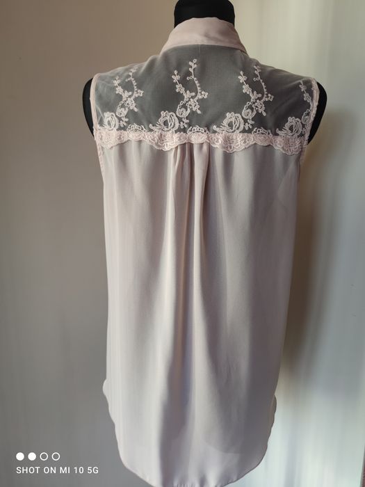 Bluzka damska bez rękawów