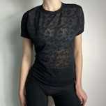 Rare koszulka Versace Intimo transparent, flowers vintage