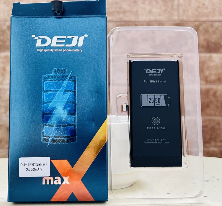 Батарея iPhone 13 Mini аккумулятор с повышенной емкостью 2550 mAh Deji