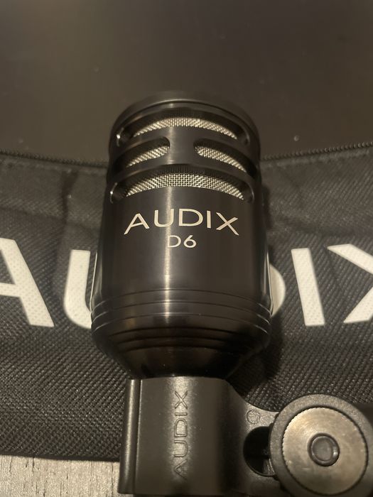 Microfone (bombo) Audix D6 - Como Novo