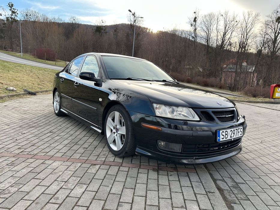 Saab 9-3 Niski przebieg, silnik 2,8 t V6, najbogatsza wersja wyposażenia.