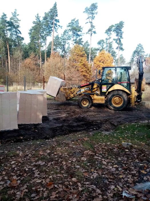 Оренда екскаватора навантажувача прибирання снігу   Малютянка