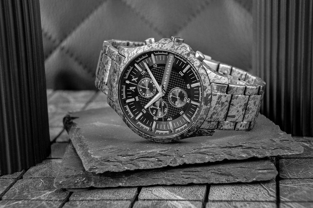 zegarek męski armani exchange hampton chronograph ax2462 + box