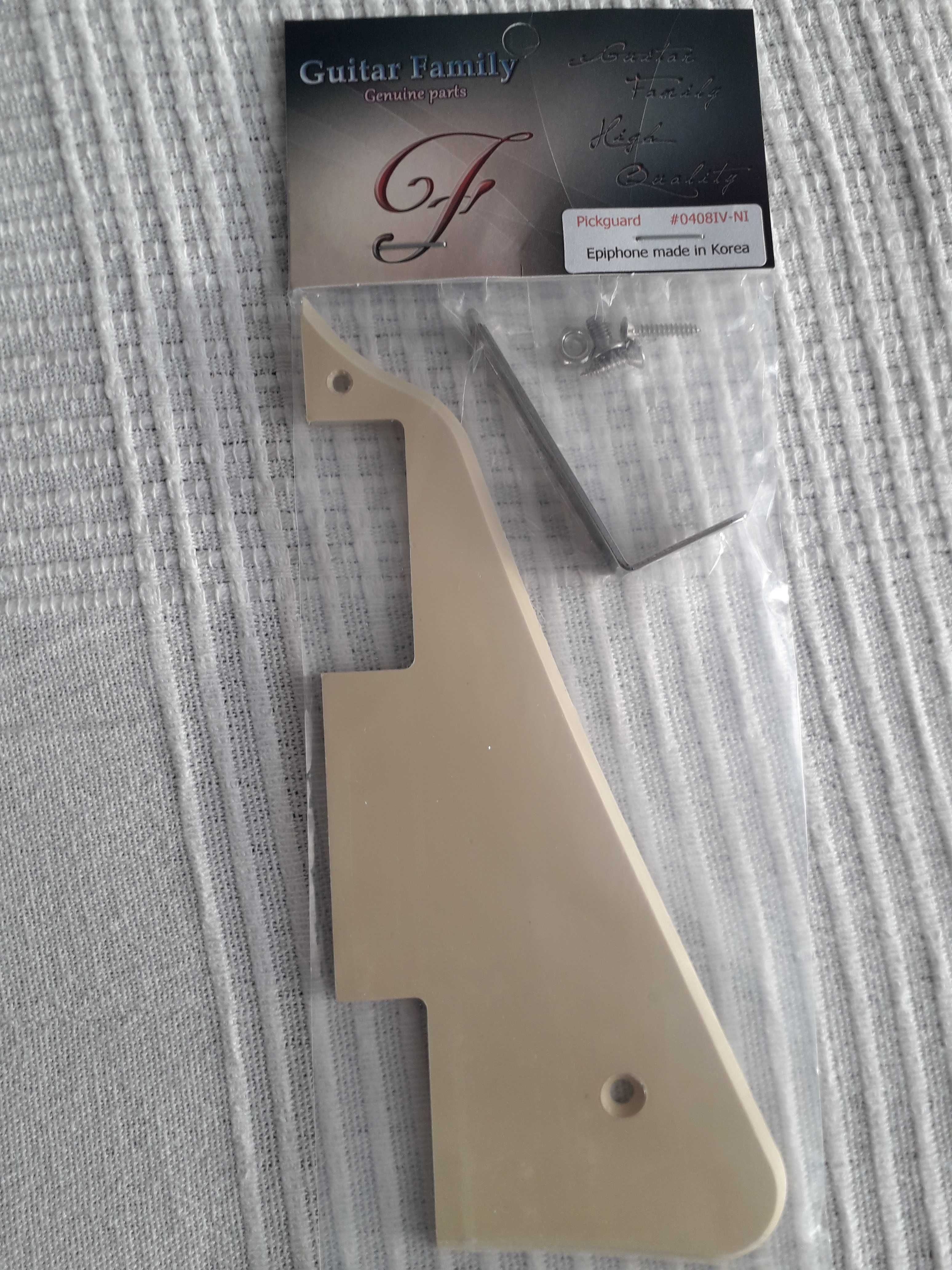 Pickguard, ochrona oryginalna do gitary Epiphone, made in Korea