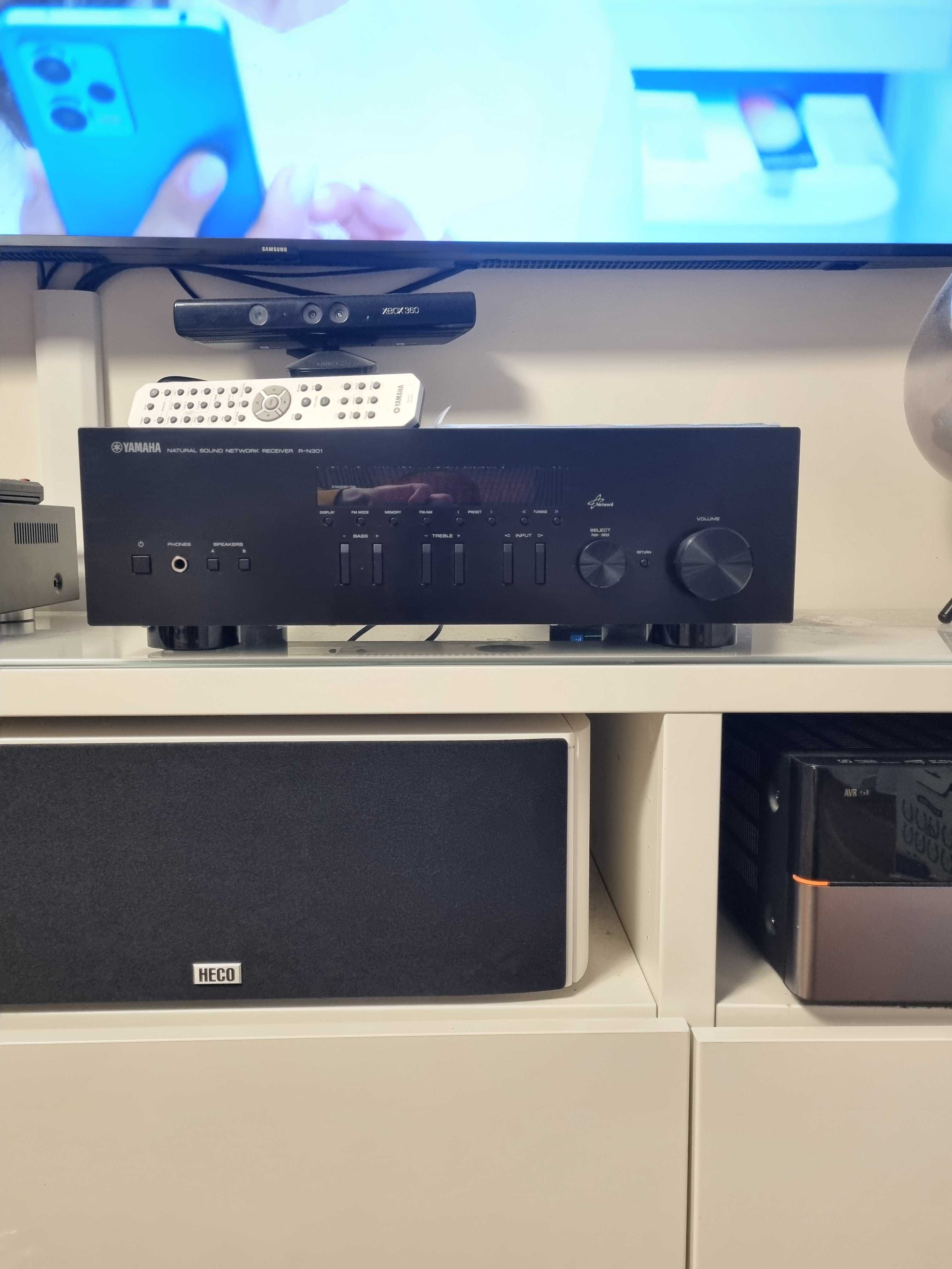 OKAZJA Wzmacniacz stereo sieciowy airplay spotify Yamaha r n301