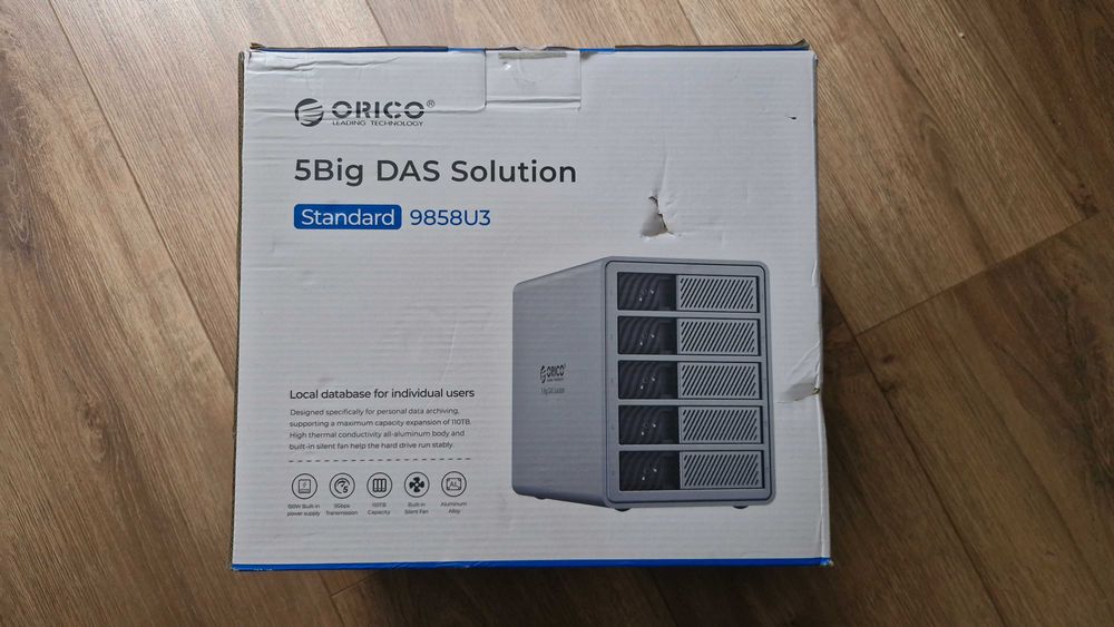 ORICO obudowa dysków twardych na 5 dysków , stacja dokująca USB 3.0