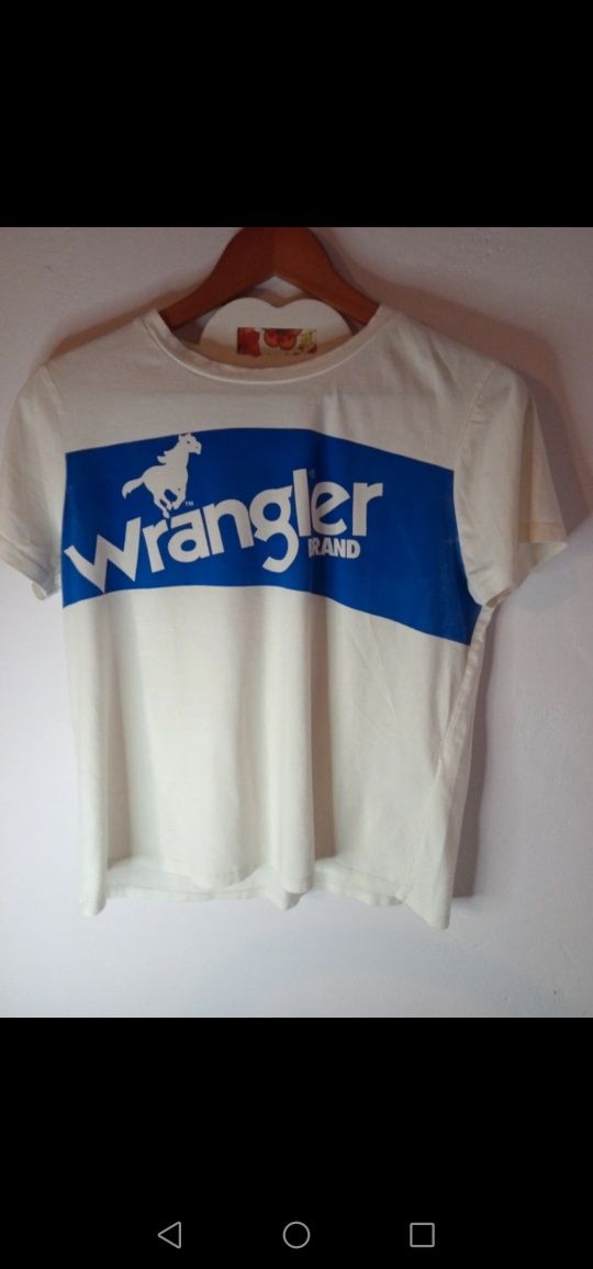 Tshirt bluzka damska S Wrangler bawełna