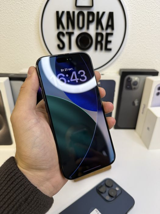 iPhone 15 Pro 256 Gb фіз сім + есім Blue Neverlock Гарантія