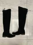 Kozaki muszkieterki naturalny zamsz 38 39