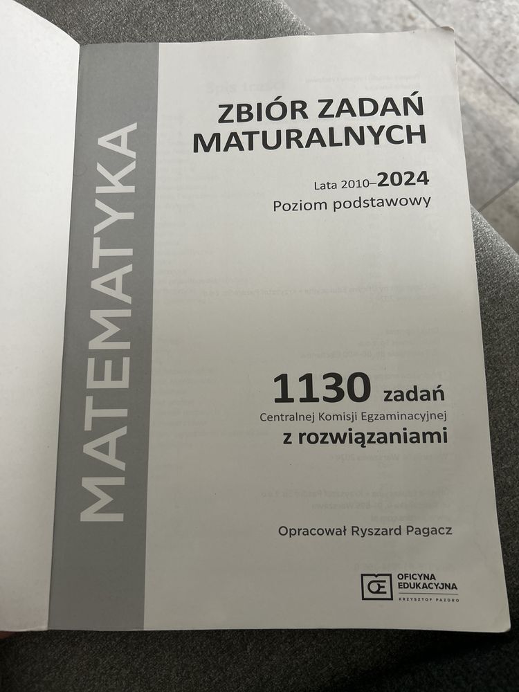 Zbior zadań maturalnych