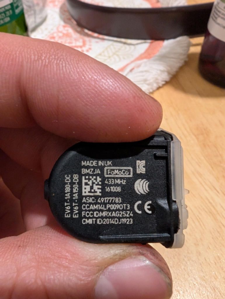 Czujniki ciśnienia w oponach, TPMS, FORD C-Max, Focus, Kuga, Mondeo