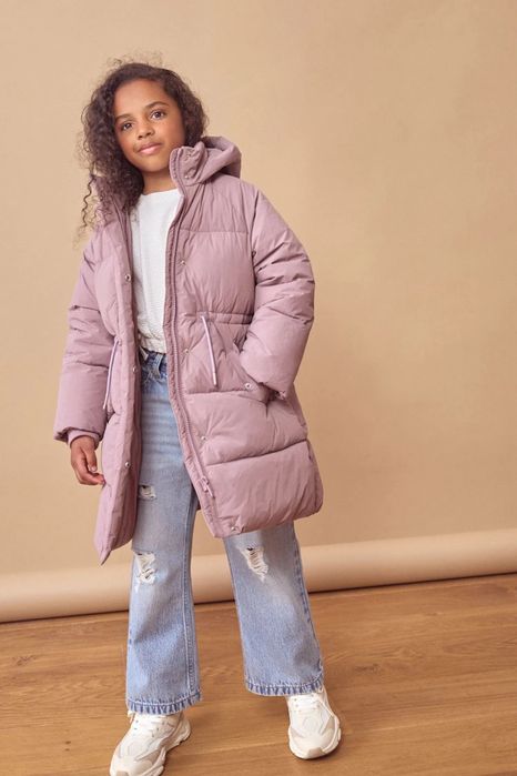 Зимова куртка пальто парка для дівчинки Next некст 110 122 134 140 146