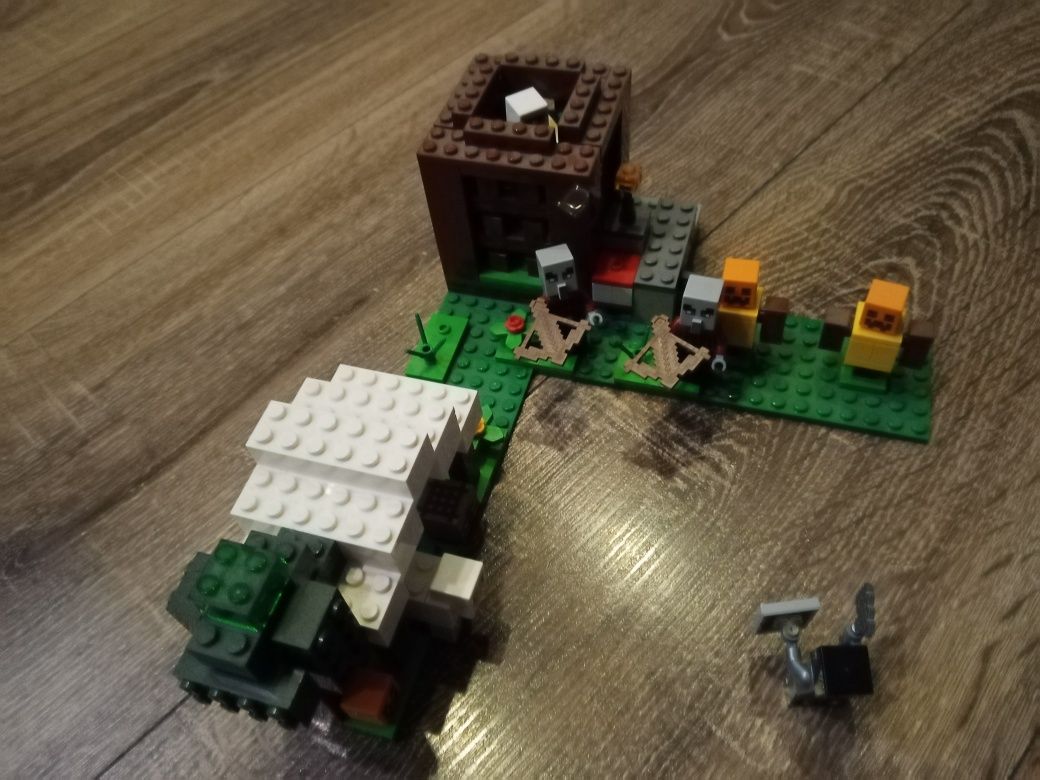Klocki Lego Minecraft kryjówka