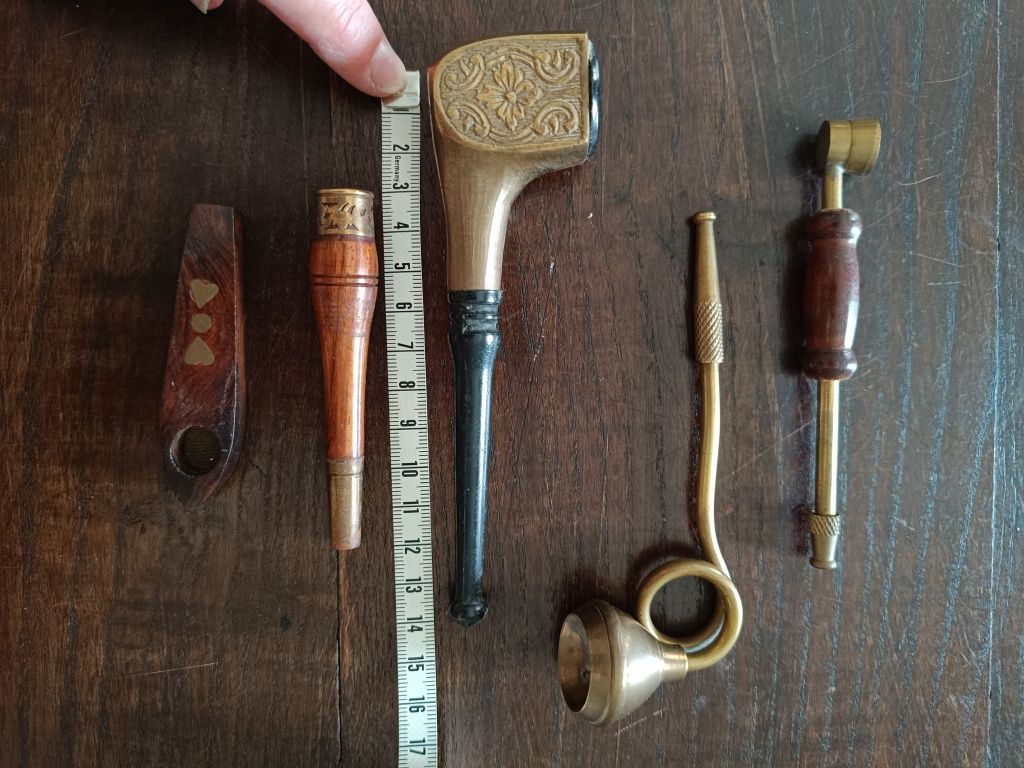 Conjunto de antigo cachimbo