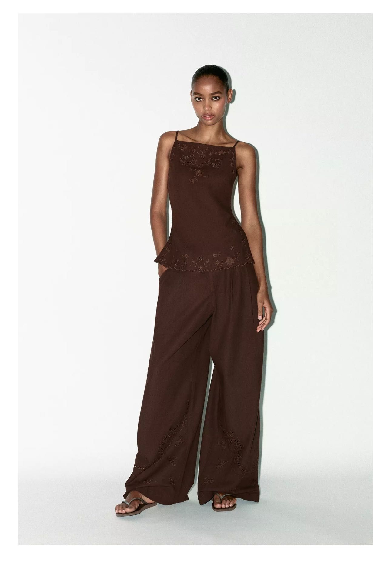 Костюм з льону, лляний Zara, XS