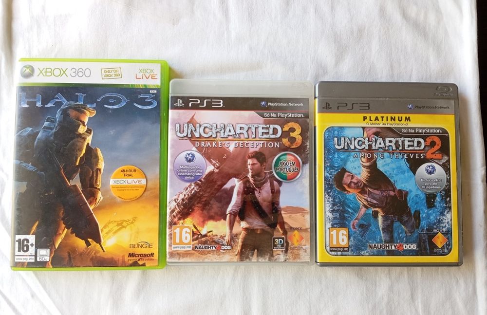 3 Caixas de Jogos (Sem Jogos)
Atenção Não tem Jogos