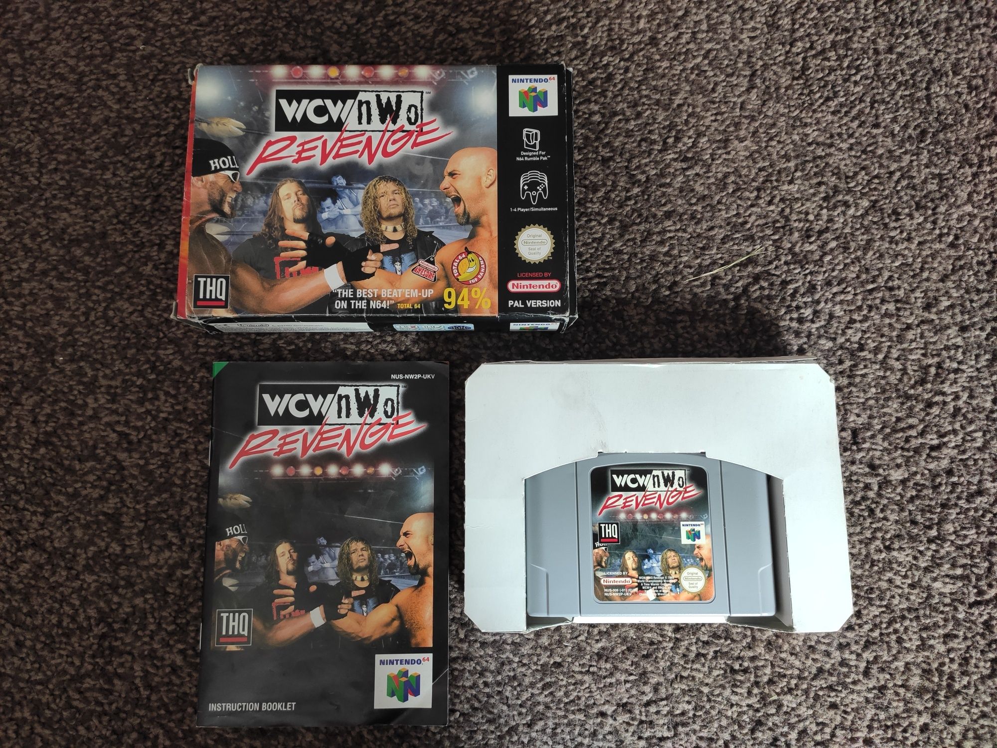 WCW nWo Revenge Nintendo 64 N64